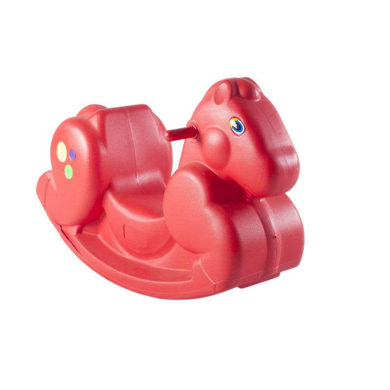 Caballito Sube y Baja Rojo - playplaza.uy