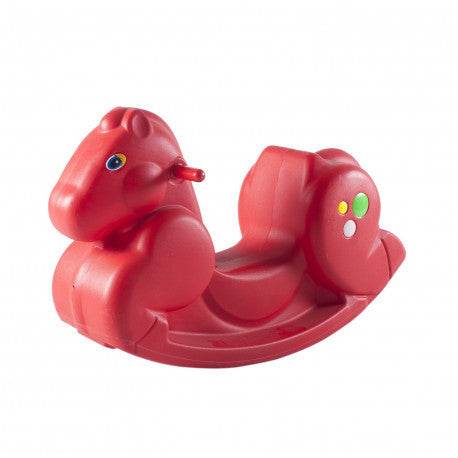 Caballito Sube y Baja Rojo - playplaza.uy