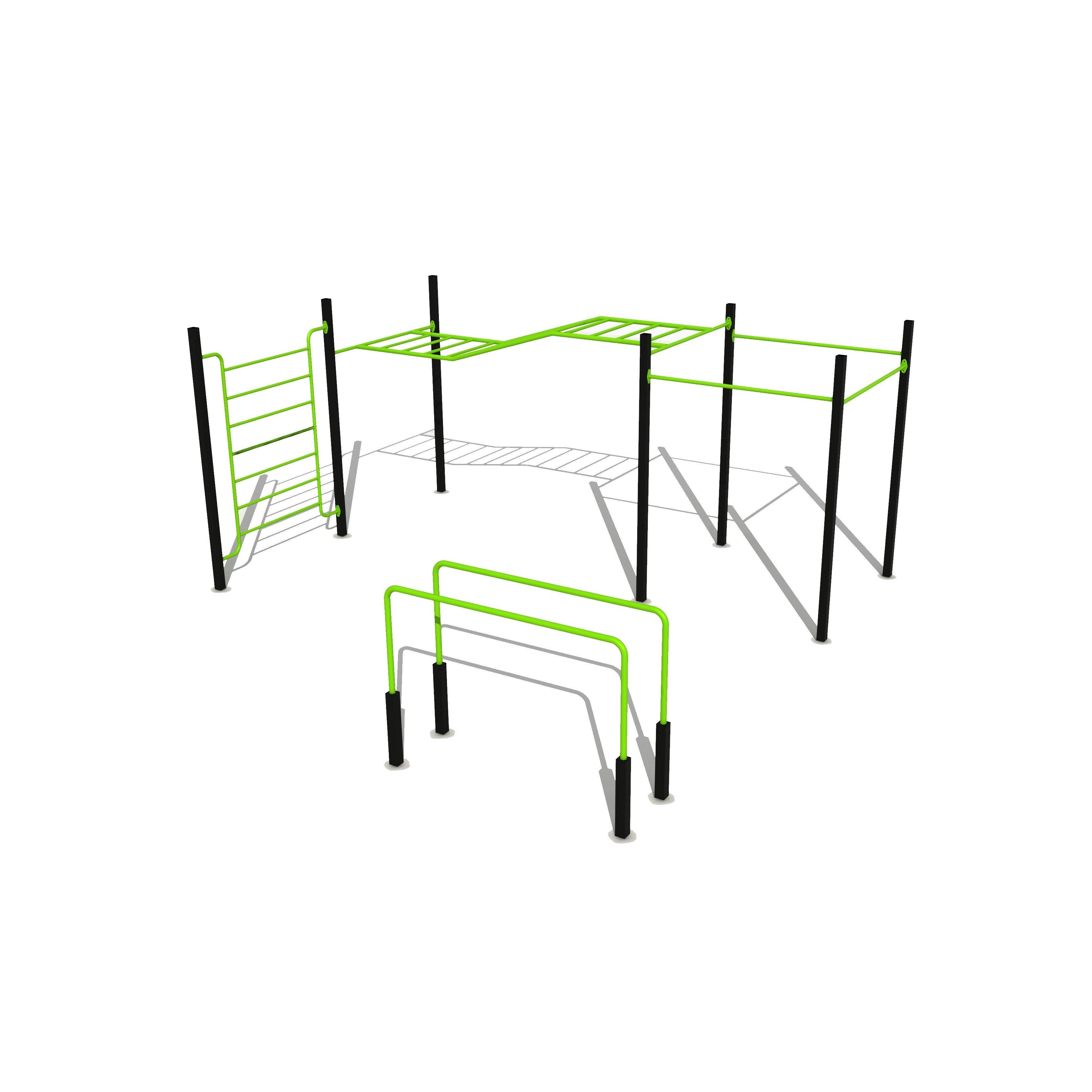 Circuito Calistenia - playplaza.uy