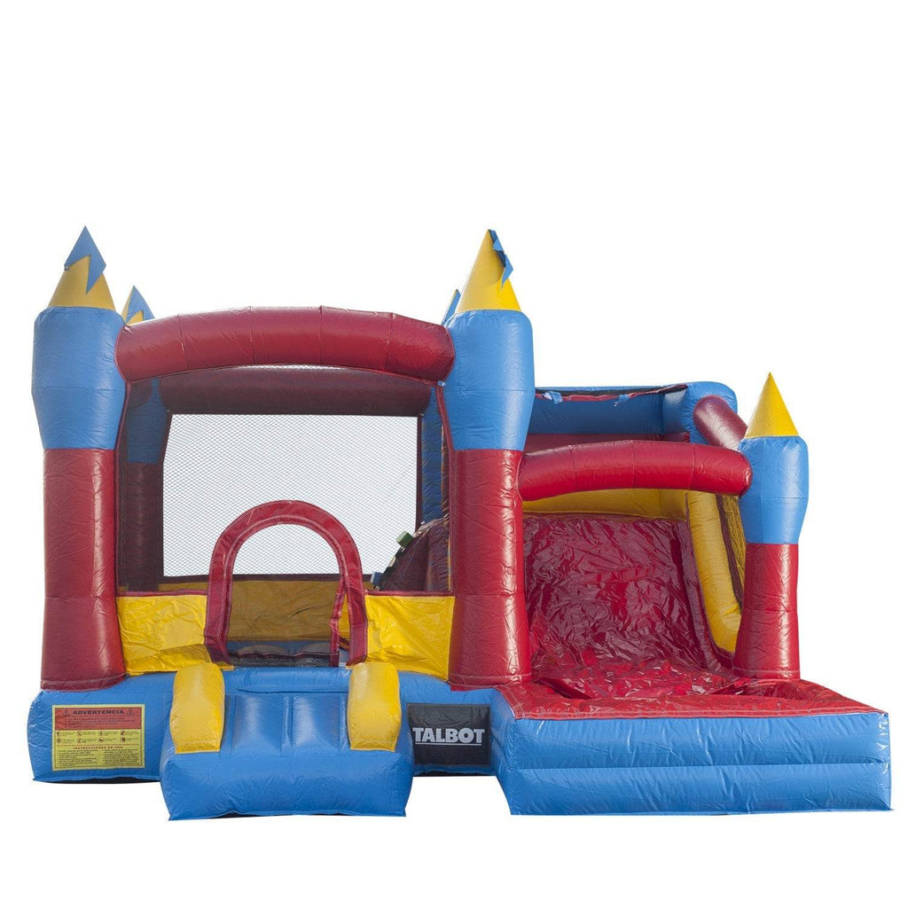 Inflable Castillo Tobogan 4x4 - playplaza.uy