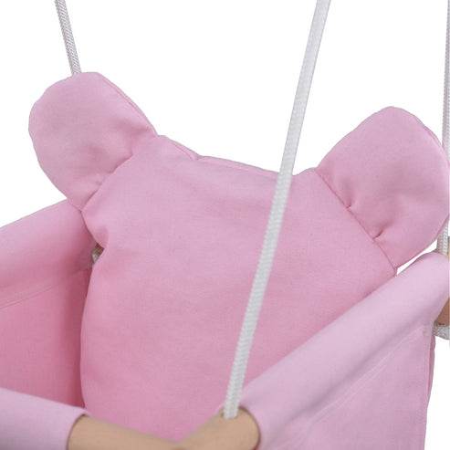 Hamaca Tela Rosa - playplaza.uy