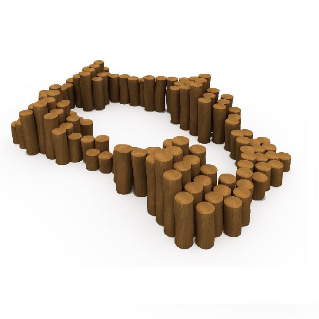 Juego Madera Bosque Laberinto - playplaza.uy