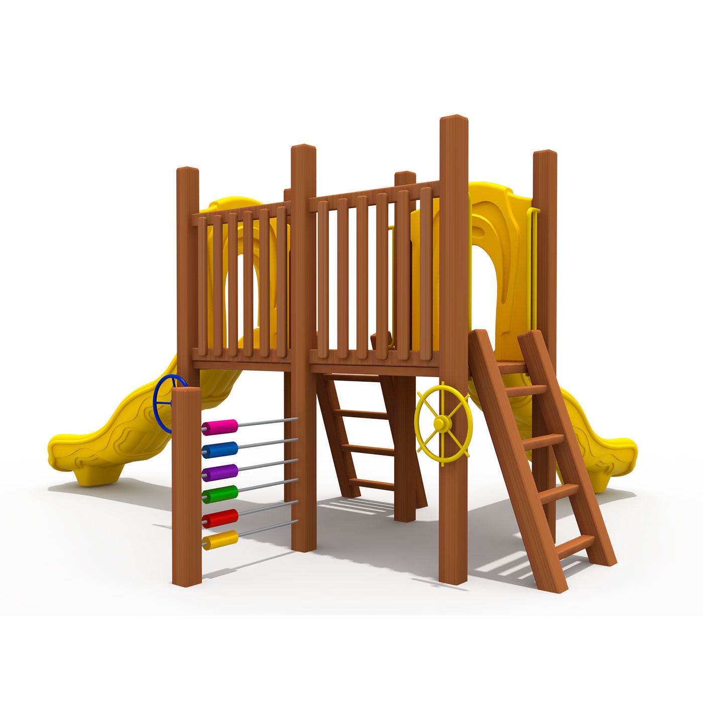 Juego Madera Plaza 02 - playplaza.uy