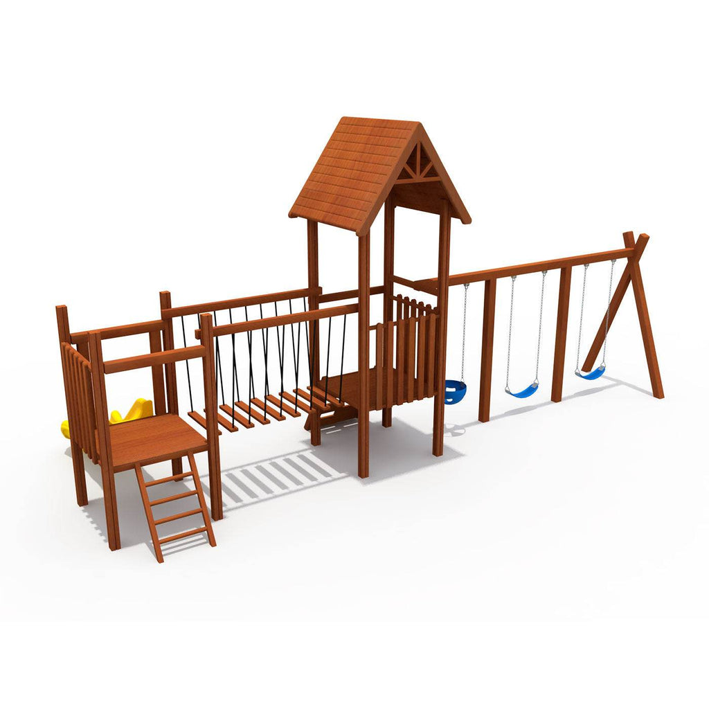 Juego Madera Plaza 05 - playplaza.uy