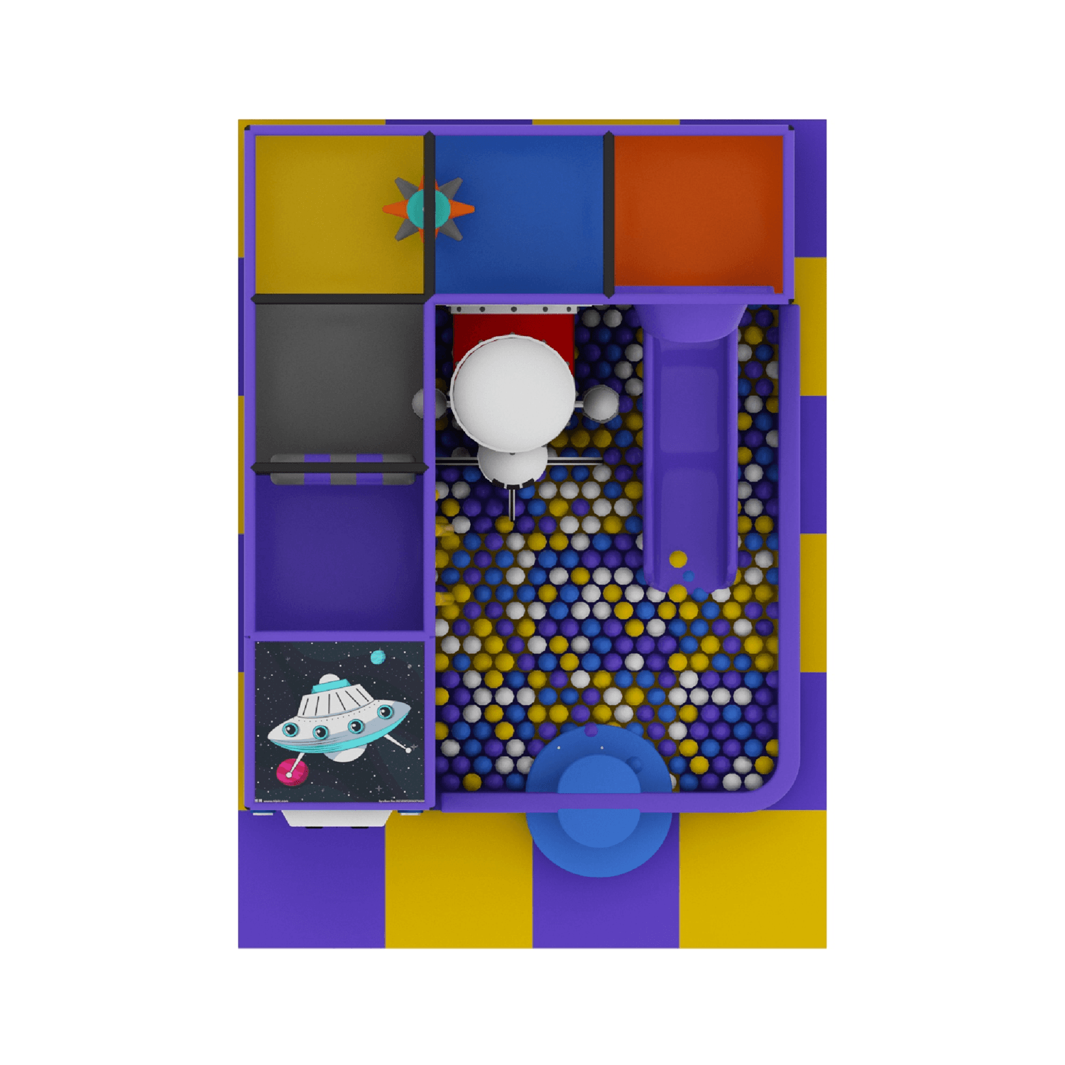 Juego Modular Interior 03 - playplaza.uy