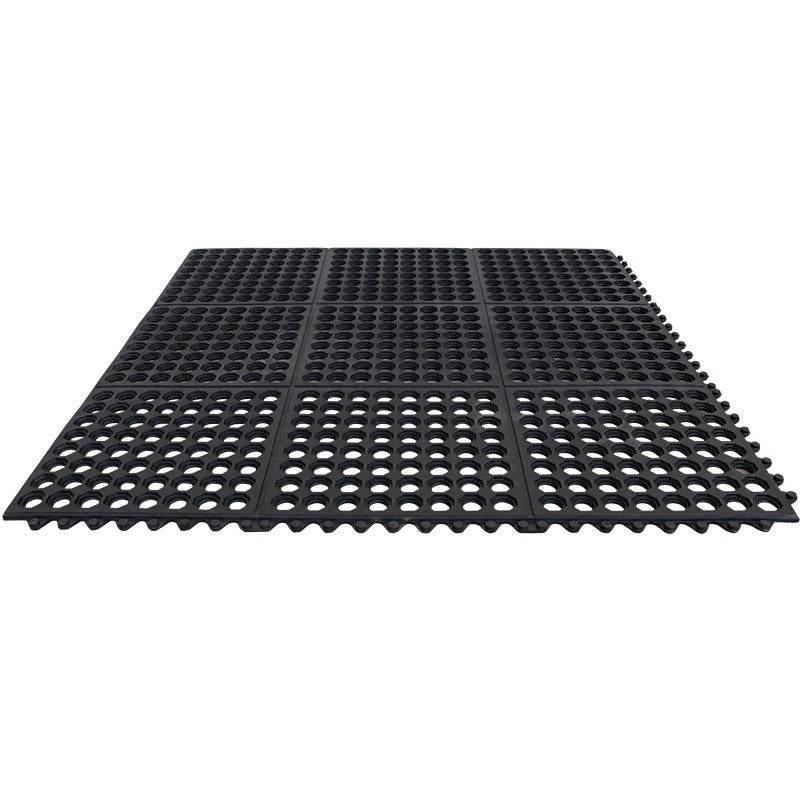 Piso Goma Interconectable Premium 12mmx92cmx92cm - playplaza.uy