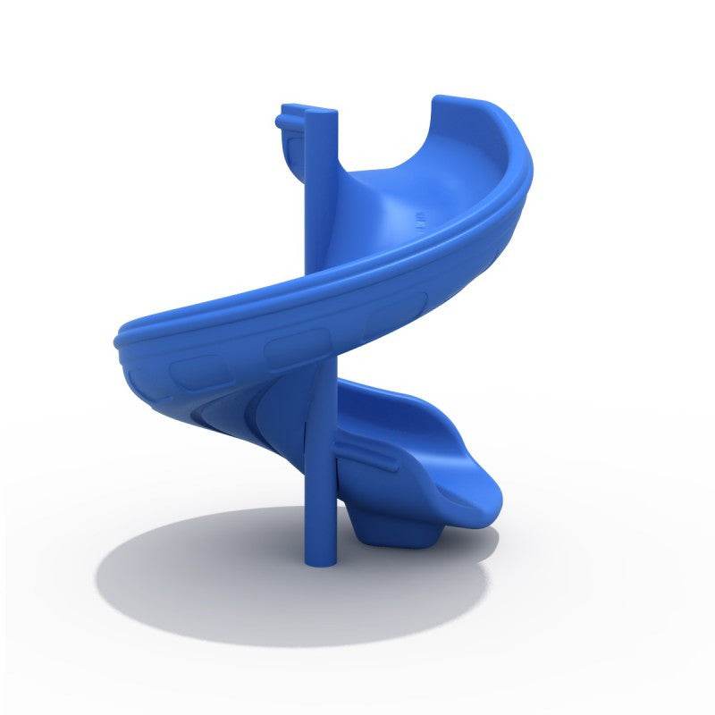 Tobogan Espiral Azul 158cm 164 x 158cm - playplaza.uy
