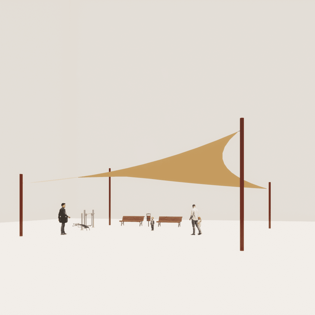 Toldo Vela 10x5 m - playplaza.uy