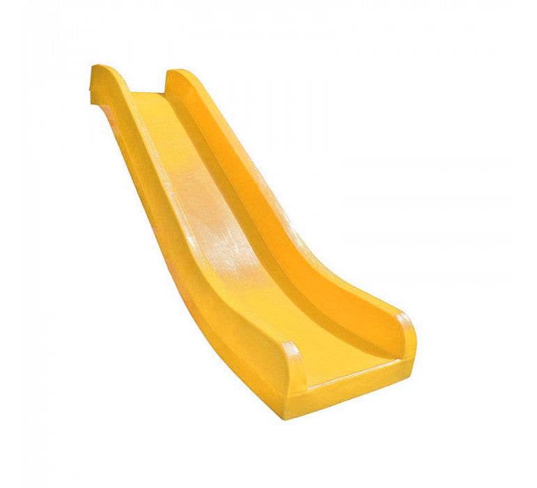 Tobogán simple  120 cm alto amarillo playplaza.uy